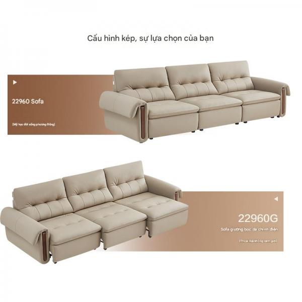 Sofa da thông minh - 22960G