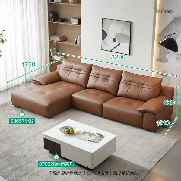 Sofa da - 23657