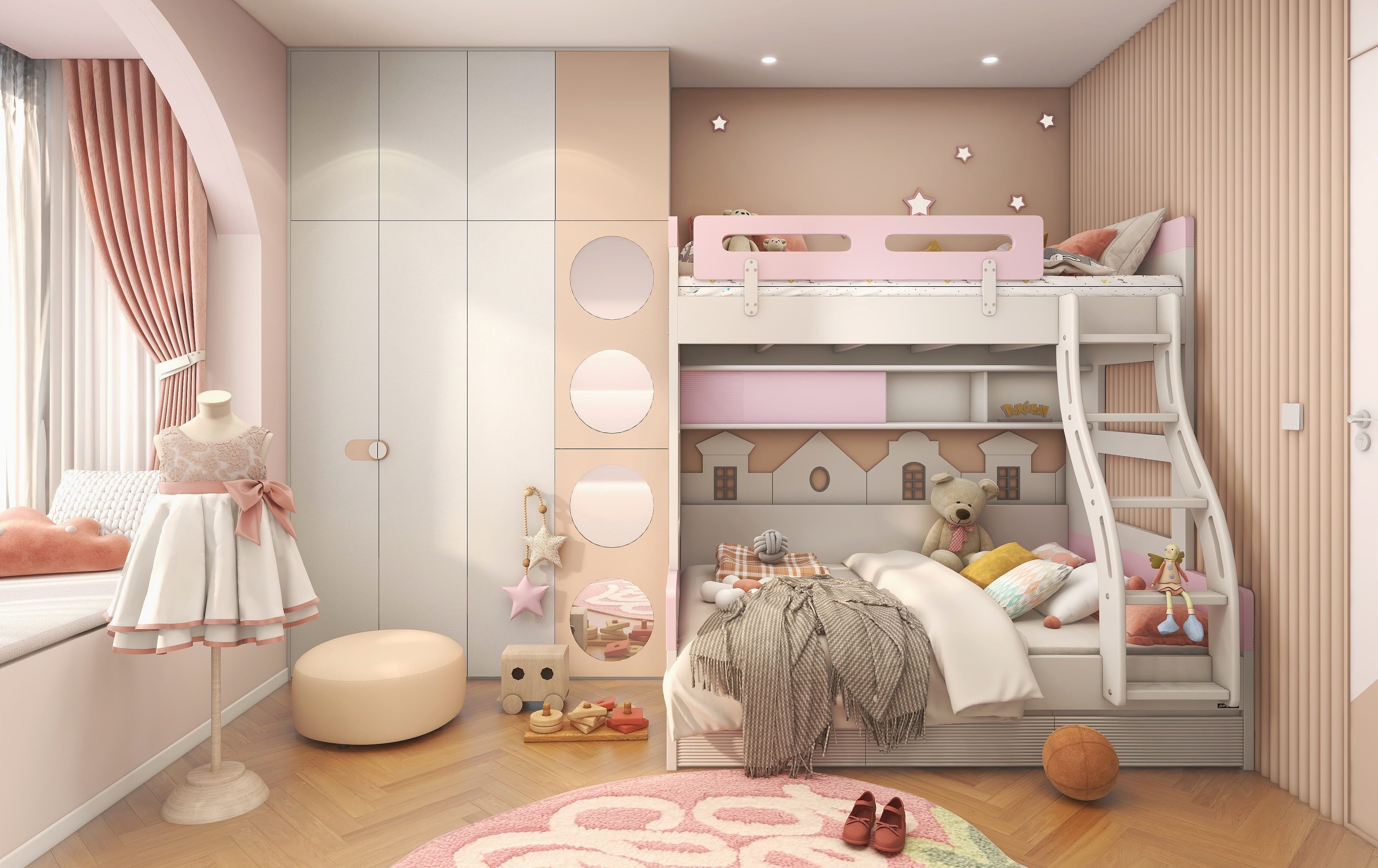 Top 20 thiết kế phòng ngủ trẻ em đẹp mà cha mẹ ước được biết sớm hơn